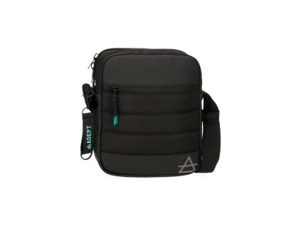 Pánská crossbody taška Adept Dmas - černá 27 cm