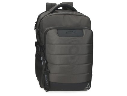 Batoh na notebook s USB portem Adept Dmas - šedý 18 L