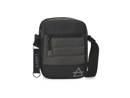 Pánská crossbody taška Adept Dmas - šedá 22 cm