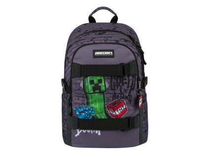 Školní batoh BAAGL Skate Minecraft TNT - 25 L
