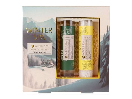 Koupelový set WINTER SPA se sisalovou masážní žínkou - ACCENTRA
