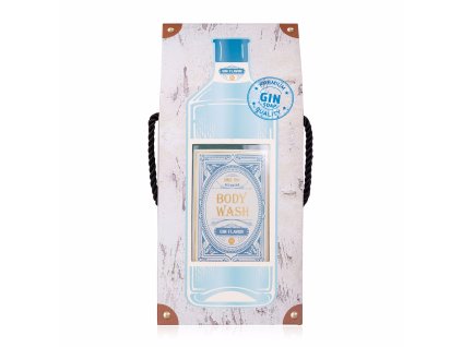 Pánský sprchový gel 400ml GIN FLAVOR MEN CLASSICS v dárkové krabičce ve stylu ginu ACCENTRA