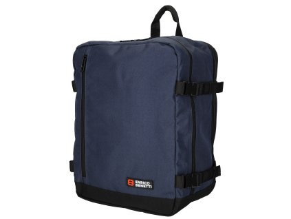 Kabinový batoh Enrico Benetti Amsterdam - navy - 24L