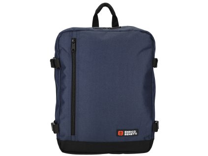 Kabinový batoh Enrico Benetti Amsterdam - navy - 24L