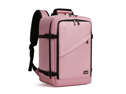Univerzální kabinový batoh KONO BPK2531 - růžový - 20L - 25x20x40 cm