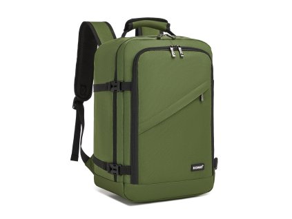 Univerzální kabinový batoh KONO BPK2531 - zelený - 20L - 25x20x40 cm