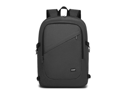 Moderní batoh na notebook 17,3" Kono 40 L - tmavě šedý