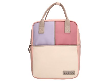 Dětský stylový batoh Zebra Trends Sterre 10 L - starorůžová
