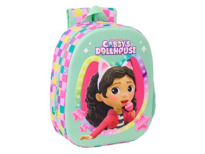Dětský 3D batoh Gabby's Dollhouse 8 L Safta