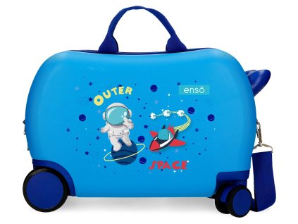 Dětský kufřík na kolečkách - odražedlo - Outer Space - 24,5 L