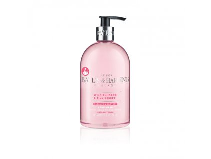Antibakteriální tekuté mýdlo Rebarbora & Růžový pepř, 500 ml - Baylis & Harding