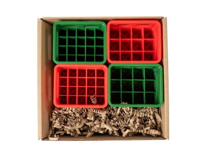 Kompletní sada organizérů na baterky - ,,Bedýnky na lahváče,,