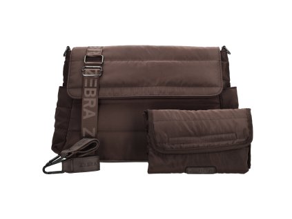 Přebalovací taška Zebra Elske 18 L - hnědá