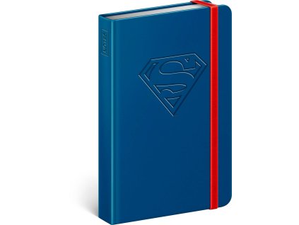 Linkovaný notes Superman - Logo - 11 × 16 cm