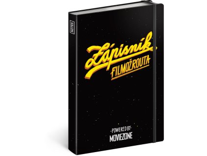 Notes Zápisník filmožrouta 13 × 21 cm