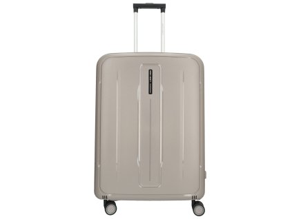 Cestovní kufr na kolečkách bez zipu Enrico Benetti Chicago - taupe - 96 L