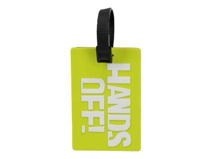 Jmenovka na zavazadlo Travelite PVC - zelená