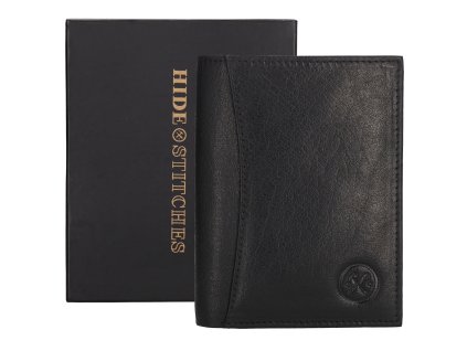 Pánská peněženka Hide & Stitches Da Vinci - černá