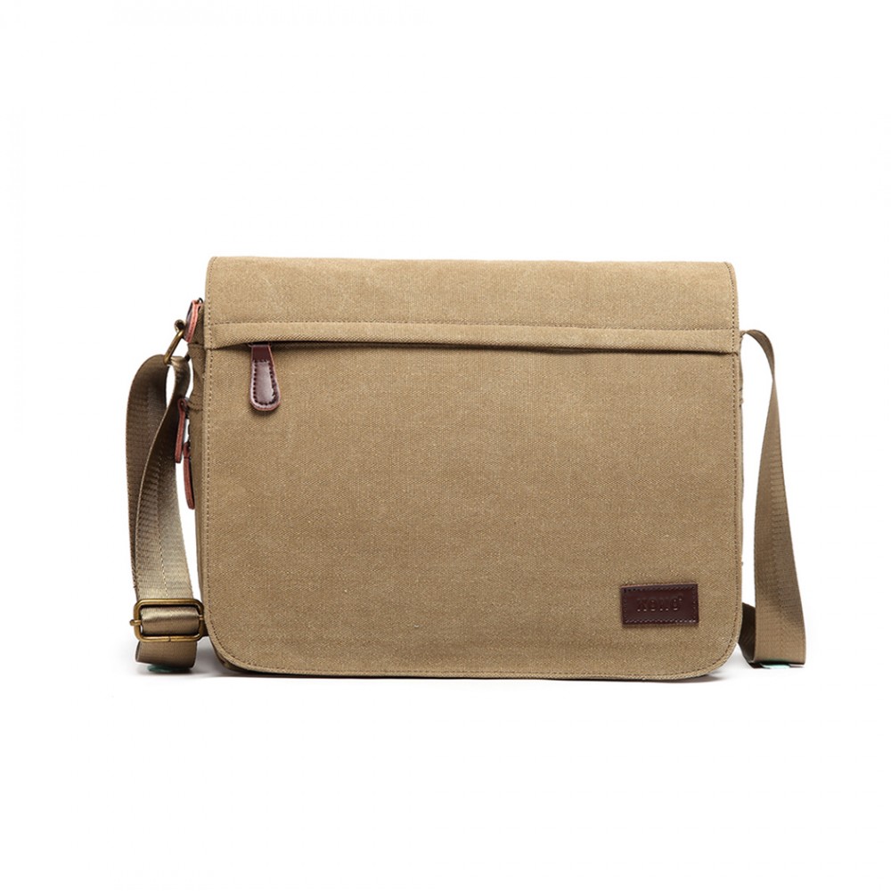 Levně Kono Pánská taška Gorney messenger - khaki