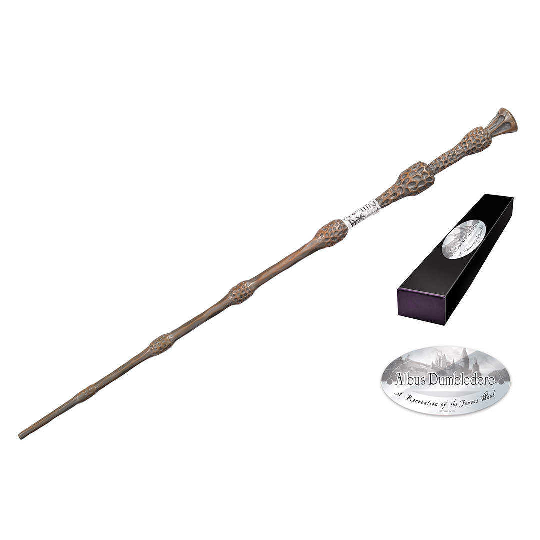 Wizarding World Luxusní originální bezová hůlka Albuse Brumbála v dárkové krabičce