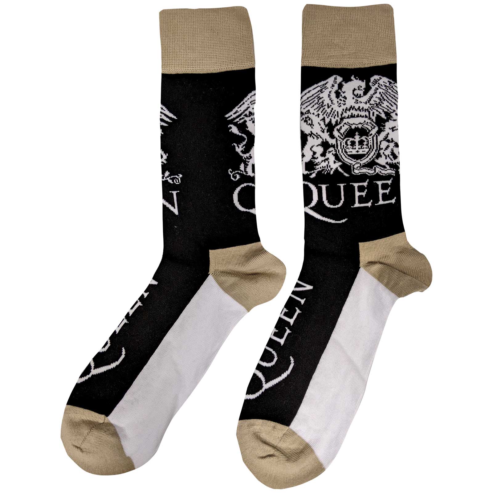 Levně RockOff Ponožky Queen - Crest & Logo