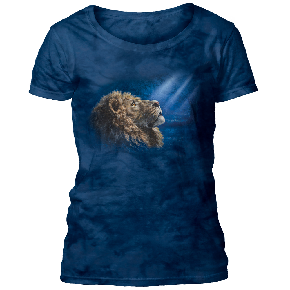 Levně The Mountain Dámské tričko Humility Lion