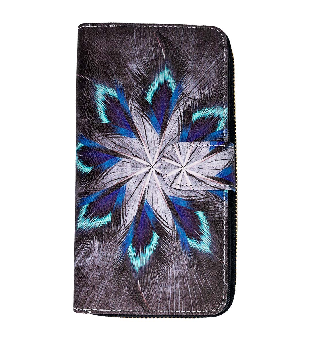 Levně Universal Designová peněženka Floral Mood Peacock