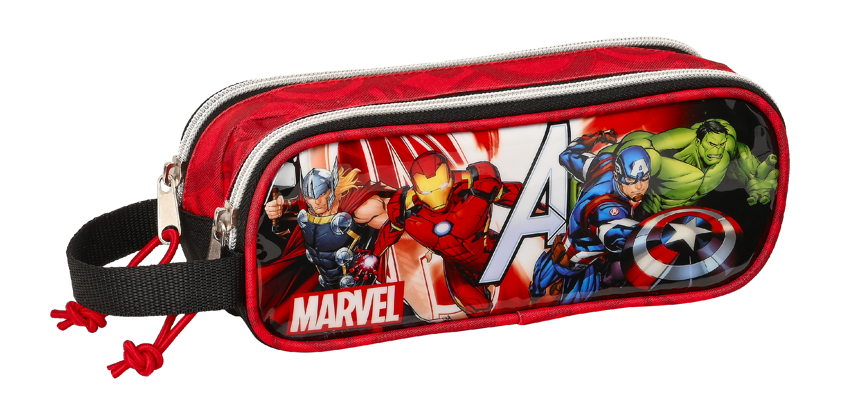 Levně SAFTA Dvoukomorový penál Marvel Avengers 21cm