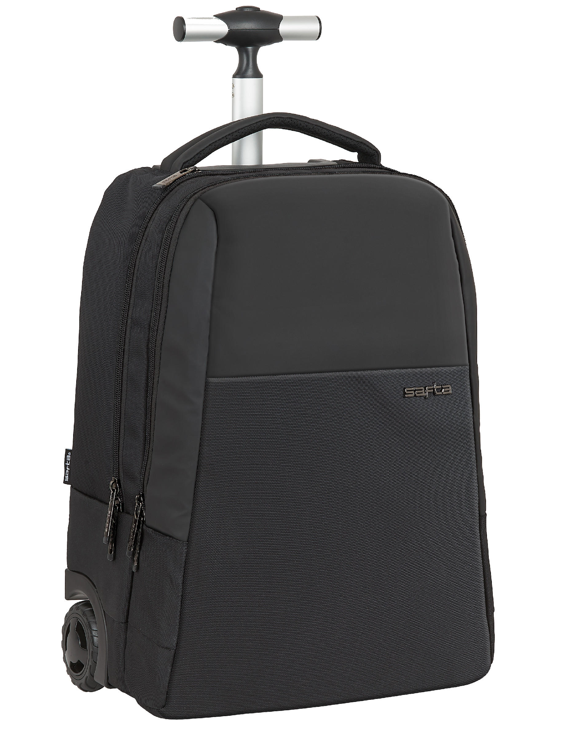 Levně SAFTA Business laptop cestovní kufřík na kolečkách 15,6'' - černý - 29L
