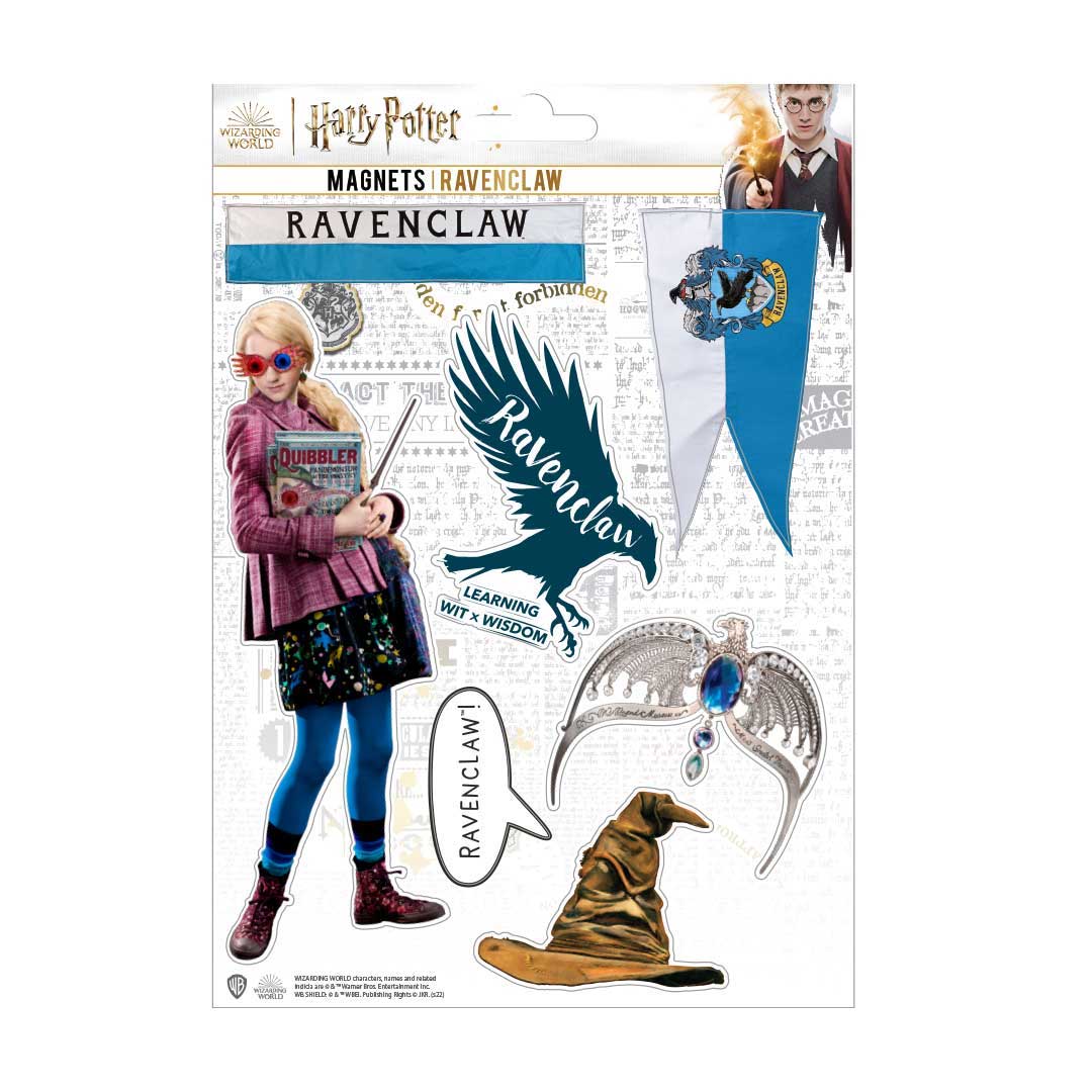 Levně Wizarding World Harry Potter Sada 6 kusů magnetek Ravenclaw Harry Potter - MAP5023