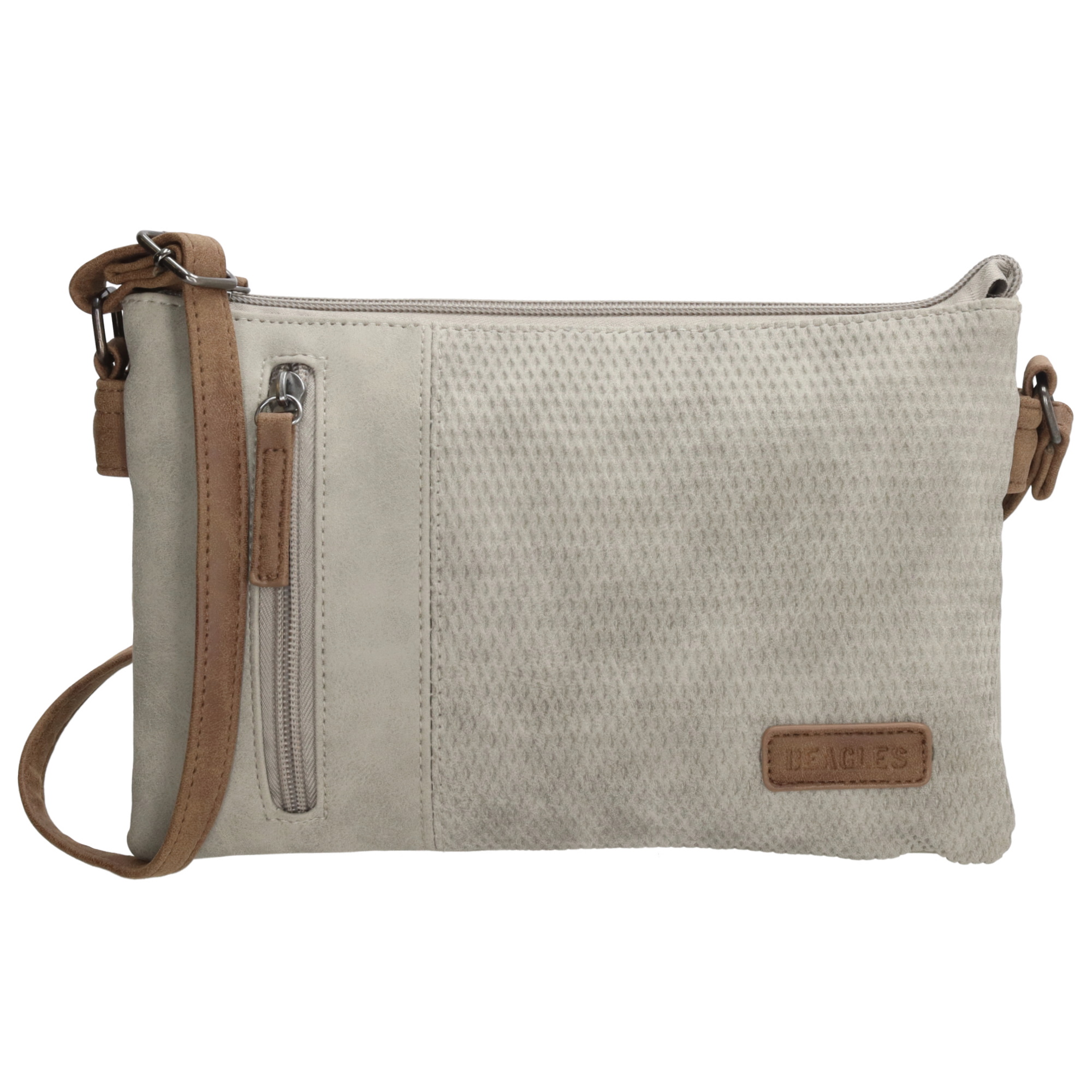 Levně Beagles Brunete menší crossbody taška - světle šedá