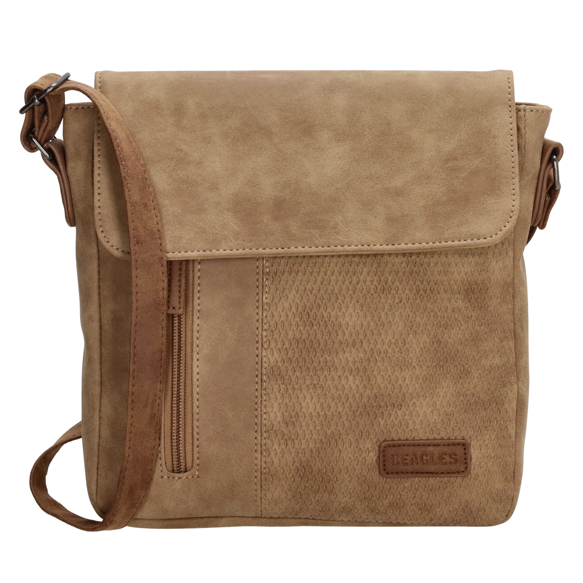 Levně Beagles Brunete dámská crossbody kabelka - taupe