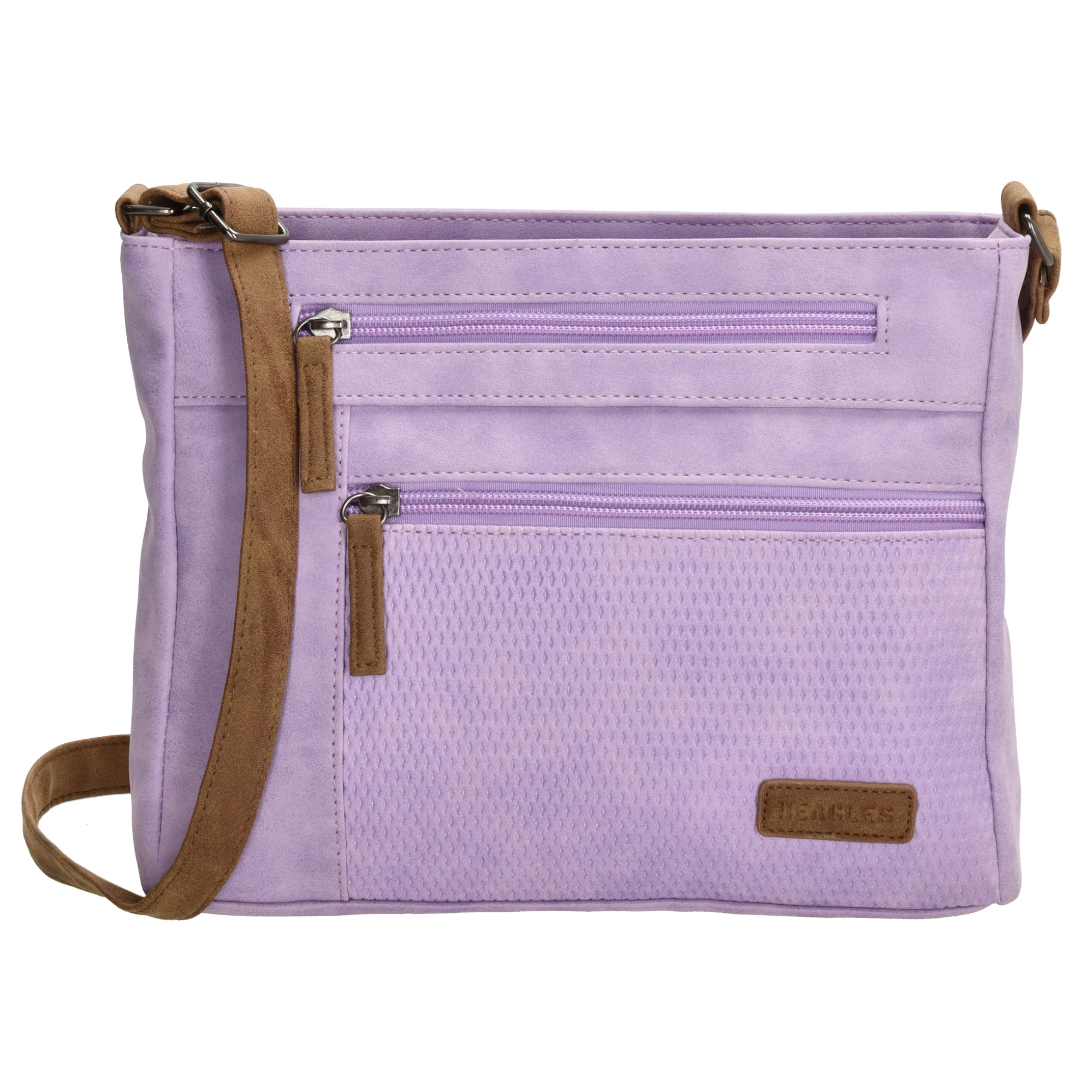 Levně Beagles Brunete dámská crossbody taška 23,50 cm - fialová