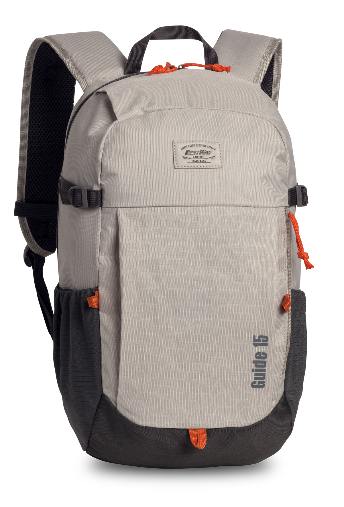 Levně BestWay Guide sportovní batoh 15 L - světle šedý