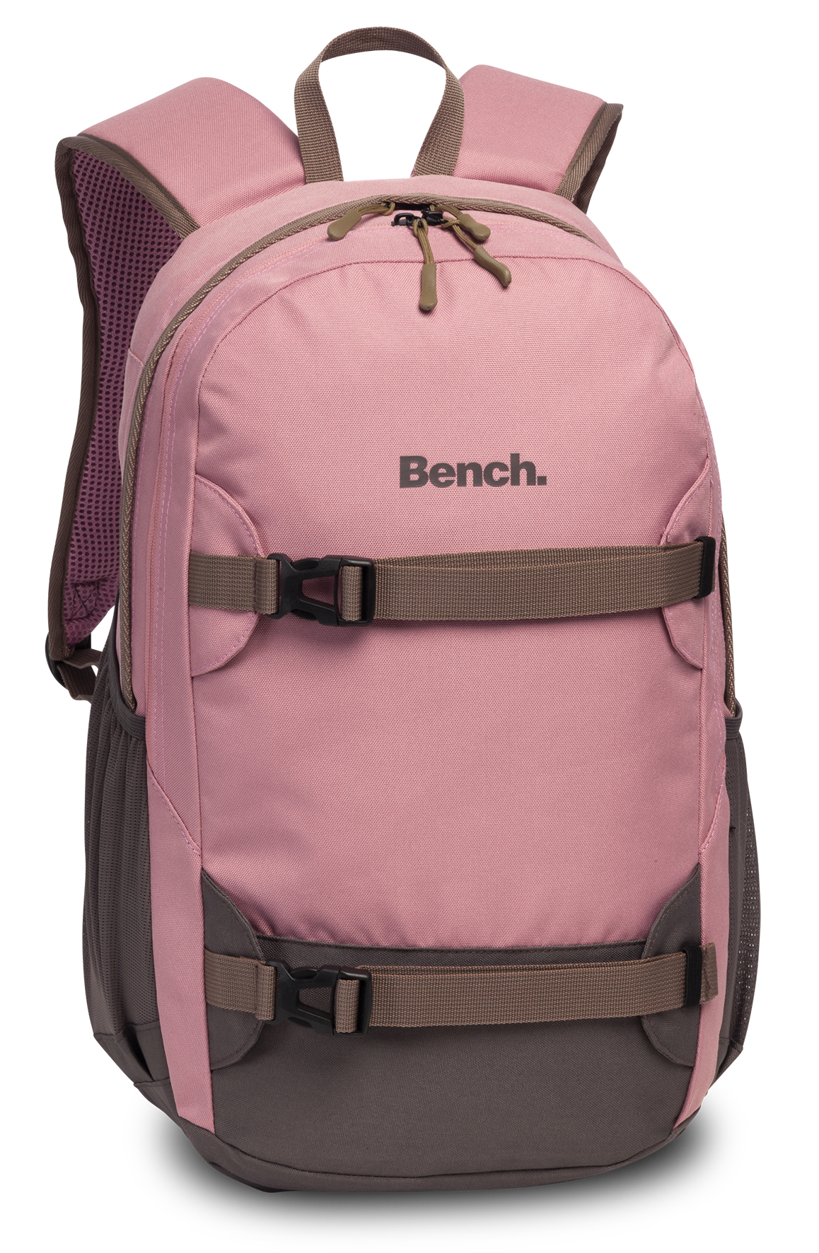 Levně Bench. Bench phenom unisex batoh 22L - šedo růžová