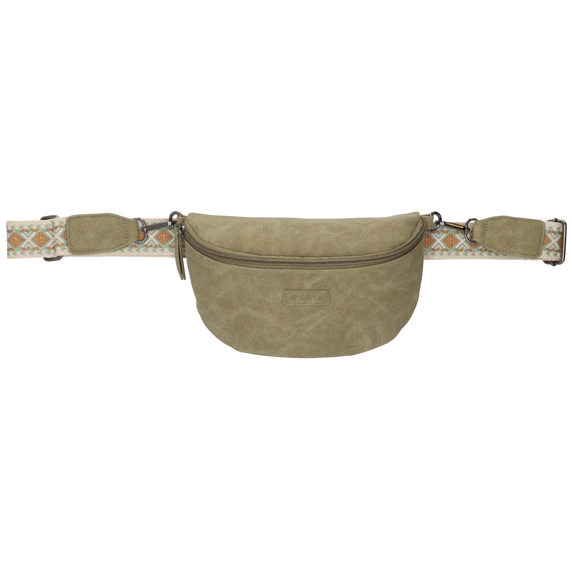 Beagles dámská ledvinka Malaga s dekorativním popruhem - světle zelená