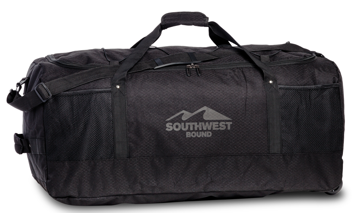 Levně SOUTHWEST BOUND cestovní taška na kolečkách - černá - 80L