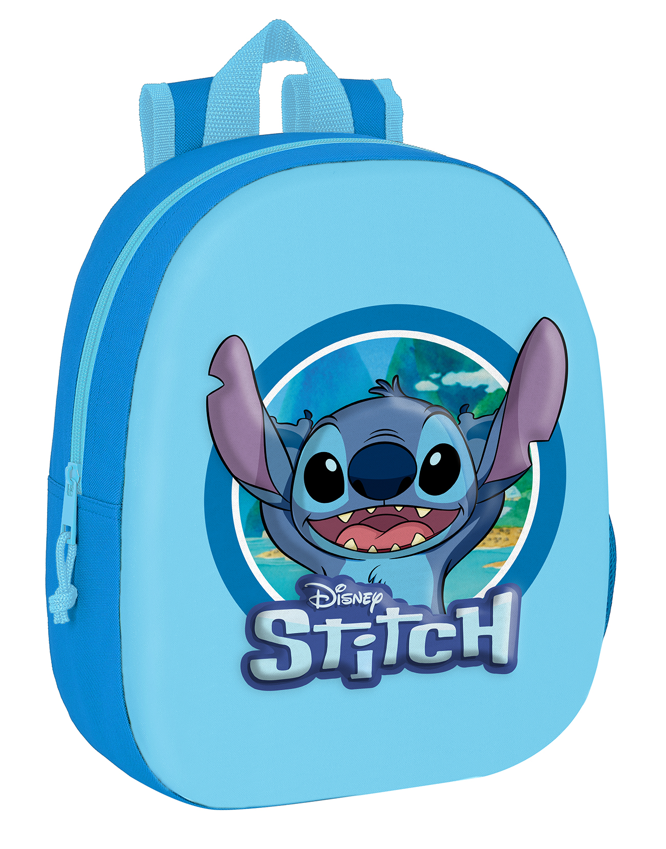 Levně Disney Lilo a Stitch 3D předškolní batoh - 8L