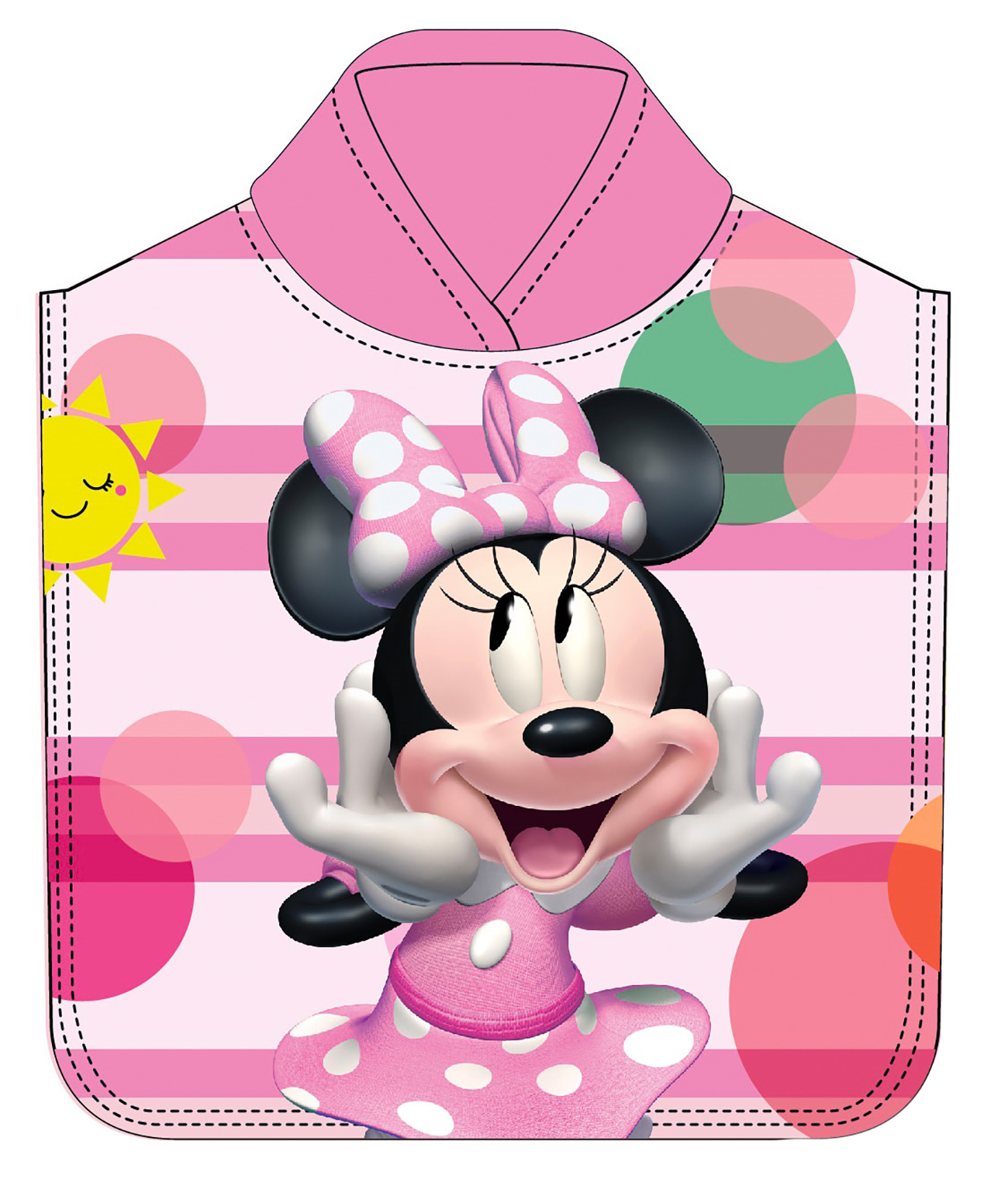 Levně Disney ,,Minnie Mouse" dětské froté koupací pončo