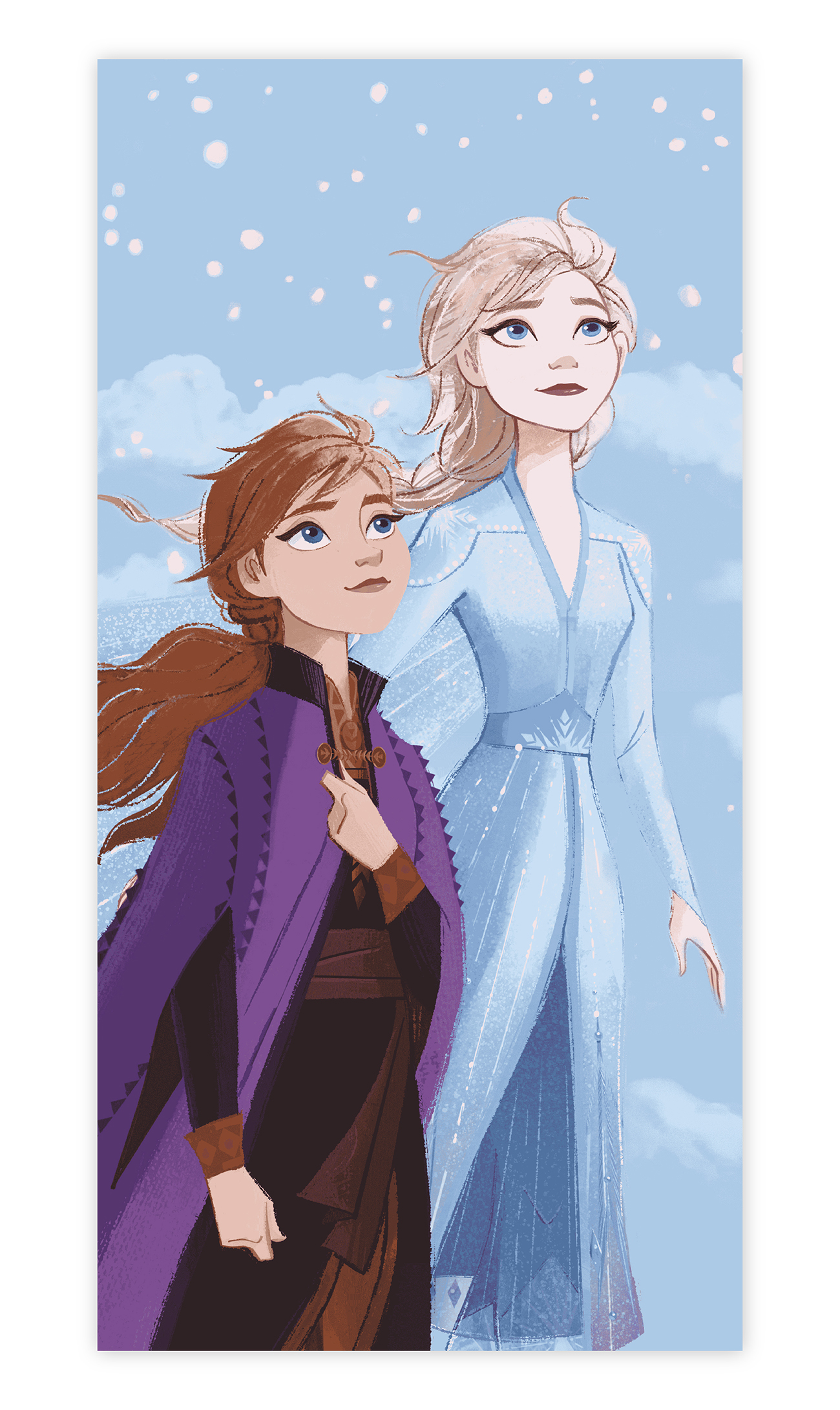 Levně Disney Frozen ,,BELIEVE" dětská osuška mikrovlákno 70x140 cm