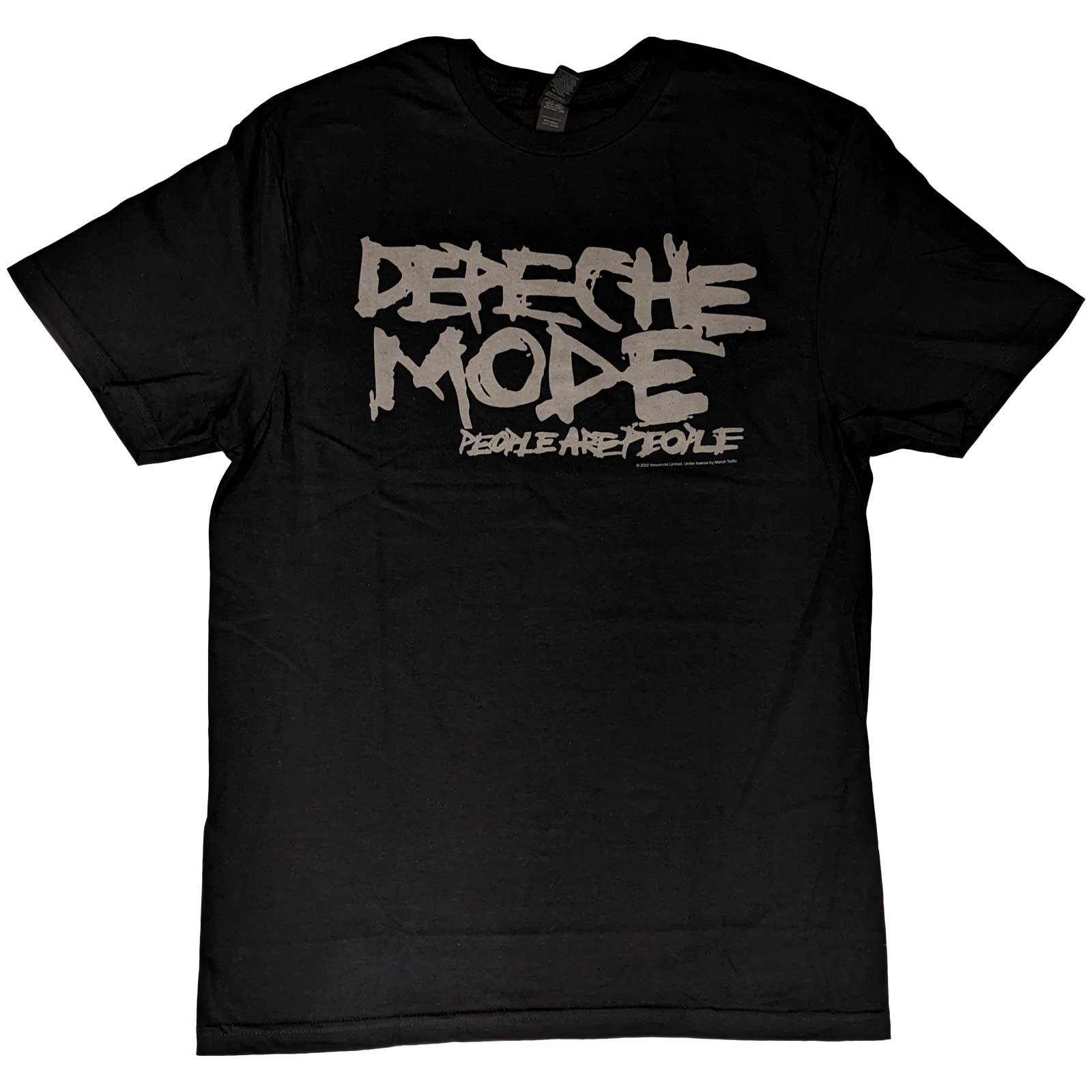 Levně RockOff Depeche Mode Unisex bavlněné tričko : People are people - černé