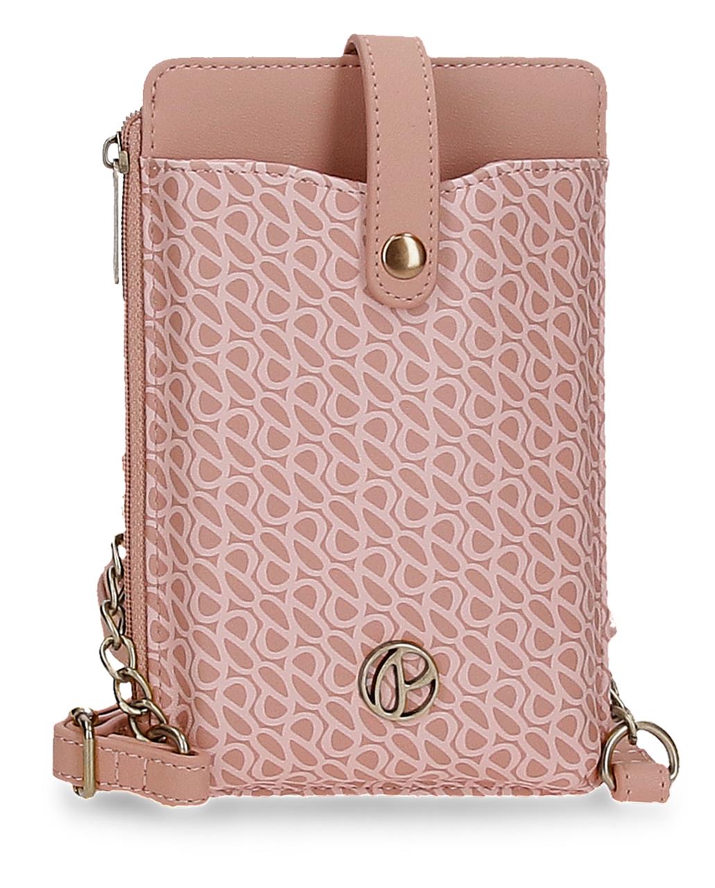 Pepe Jeans Megan kabelka na mobil - růžová