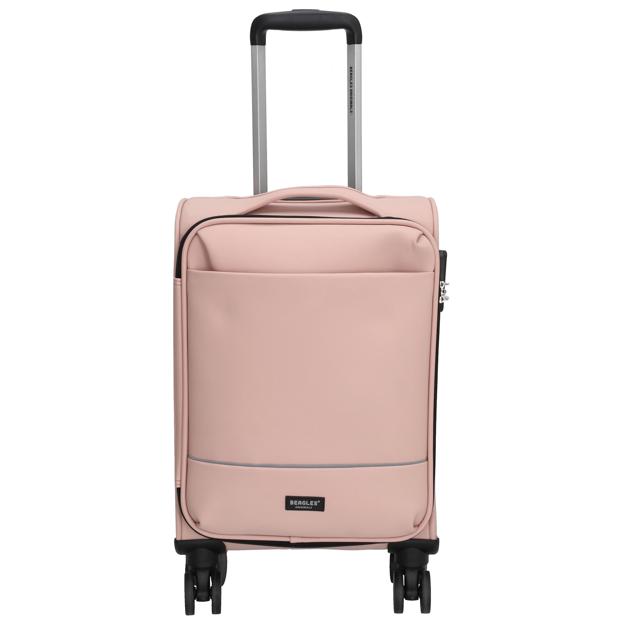 Levně Beagles Originals Waterproof kabinové zavazadlo - světle růžová- 41L