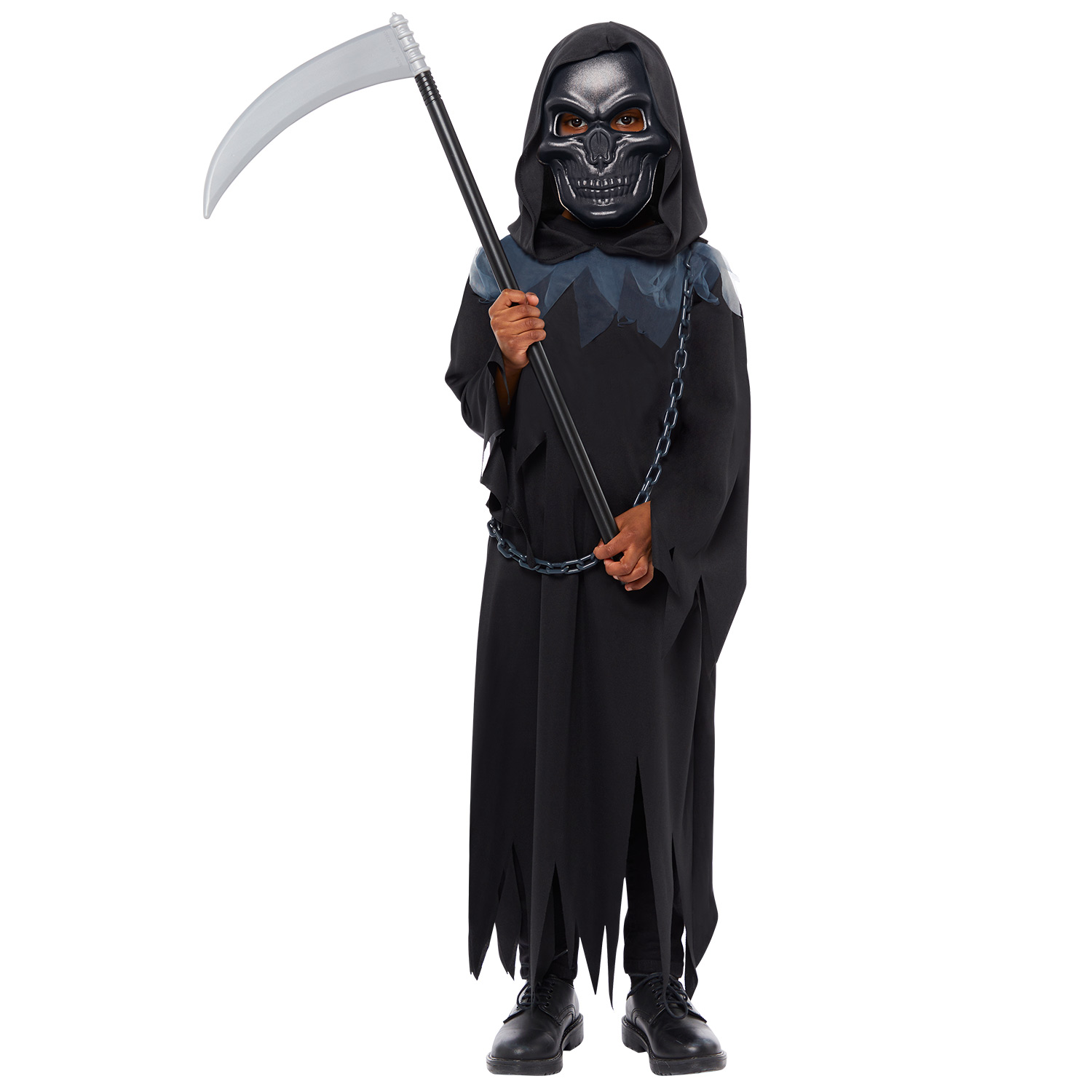 Levně Amscan dětský halloweenský kostým Grim Reaper - smrtka