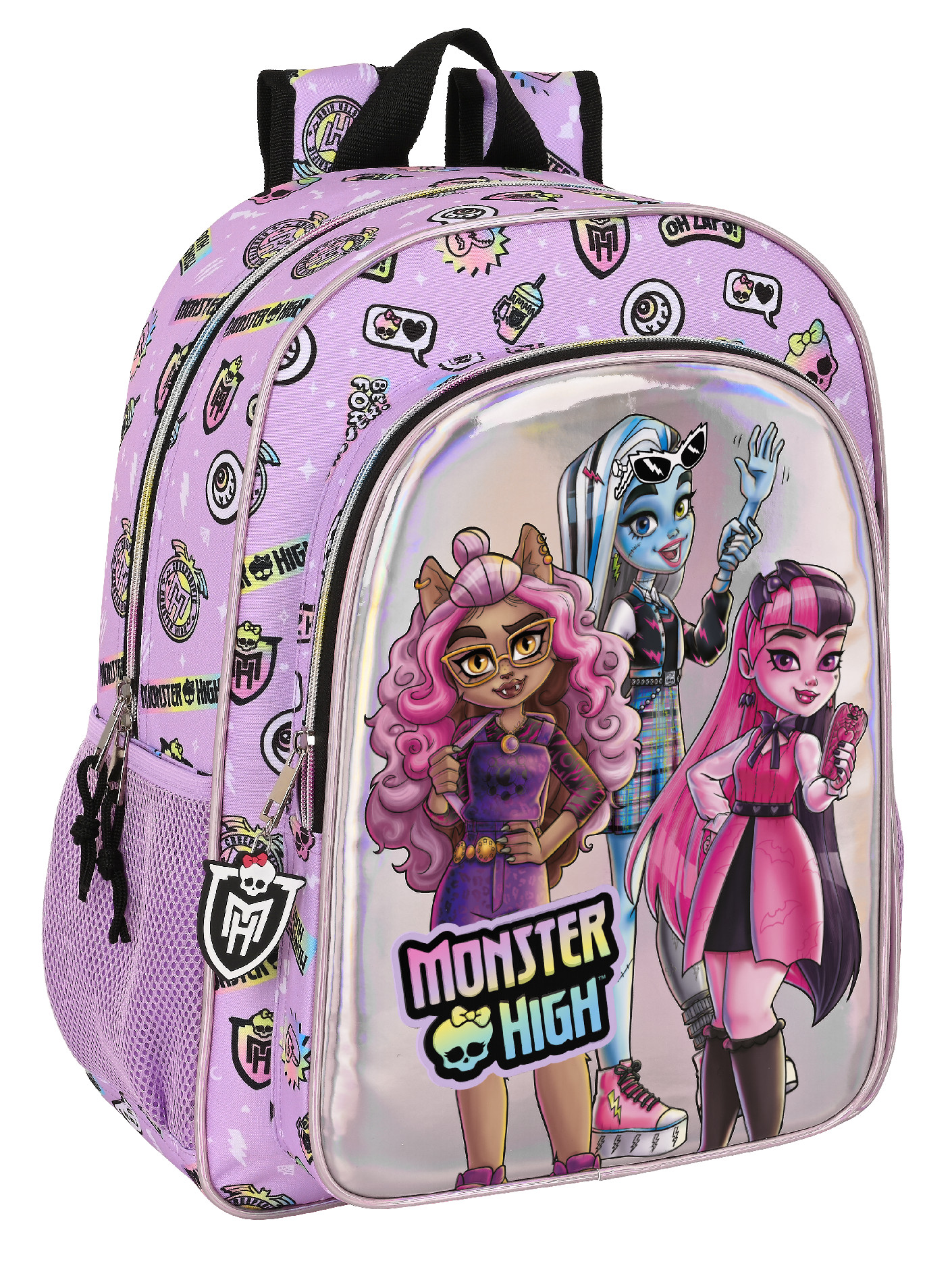 Levně Safta MONSTER HIGH "BEST BOOS" dívčí školní batoh 19L