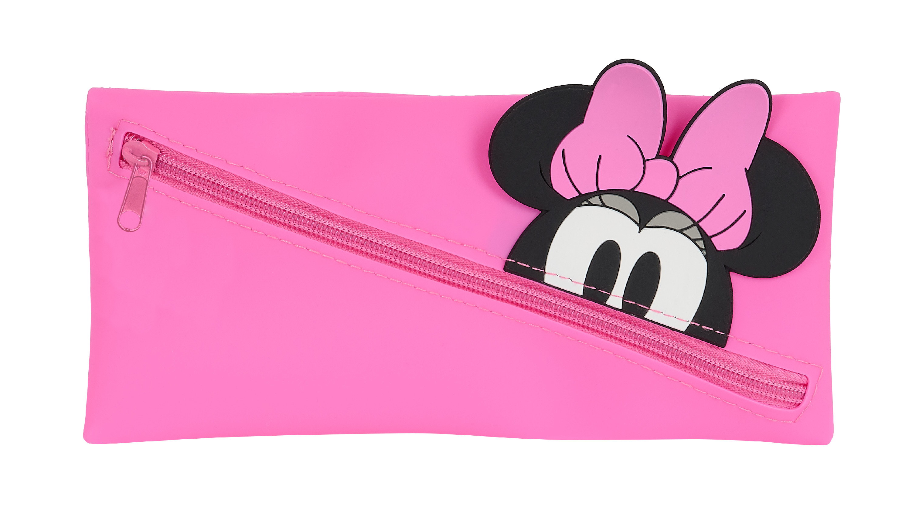 Levně Safta Silikonový penál Minnie Mouse - růžová