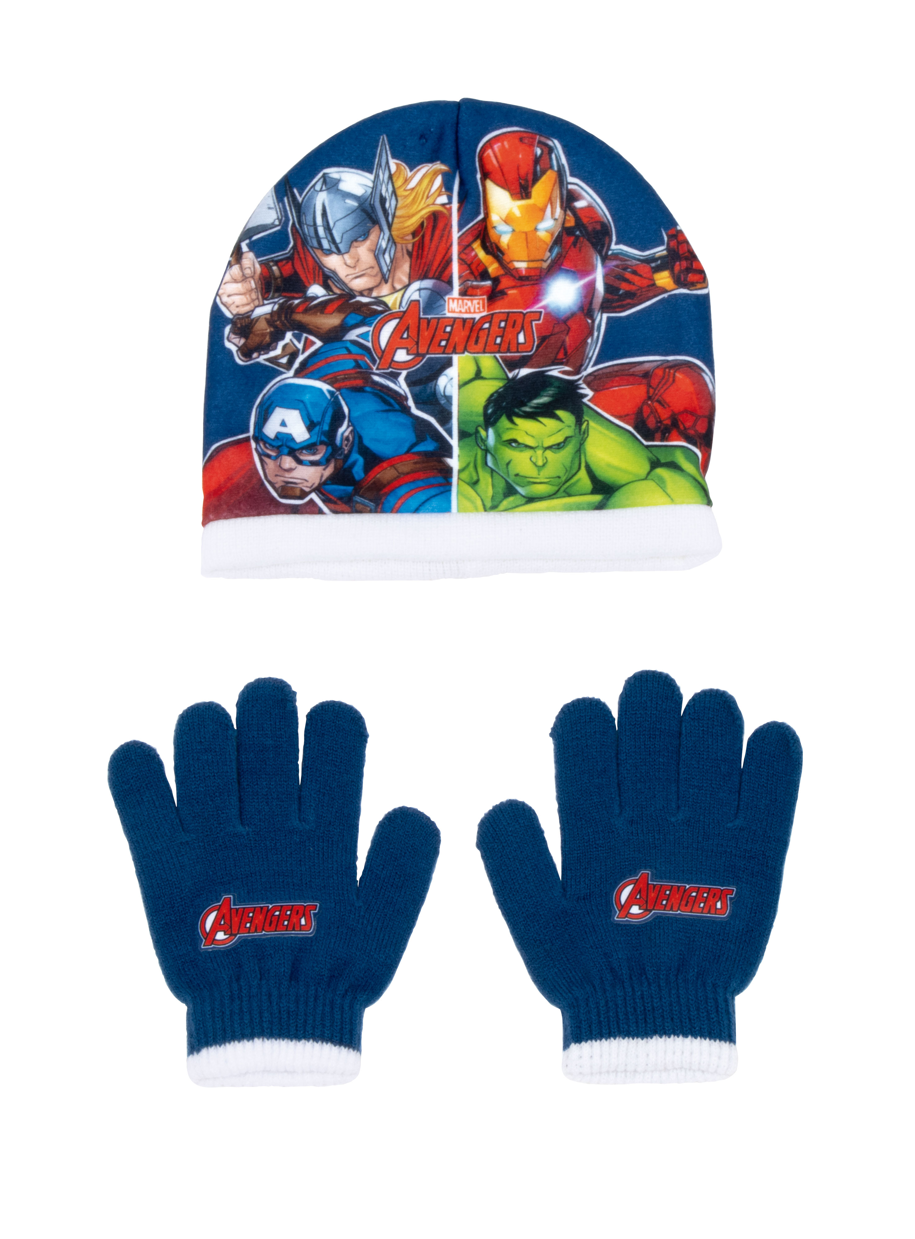 Levně Marvel Dětský set čepice/rukavice 48/51 AVENGERS "INFINITY"