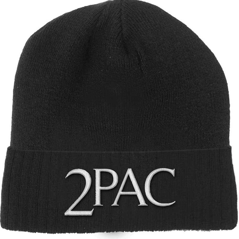 Levně RockOff 2PAC unisex čepice BEANIE - černá