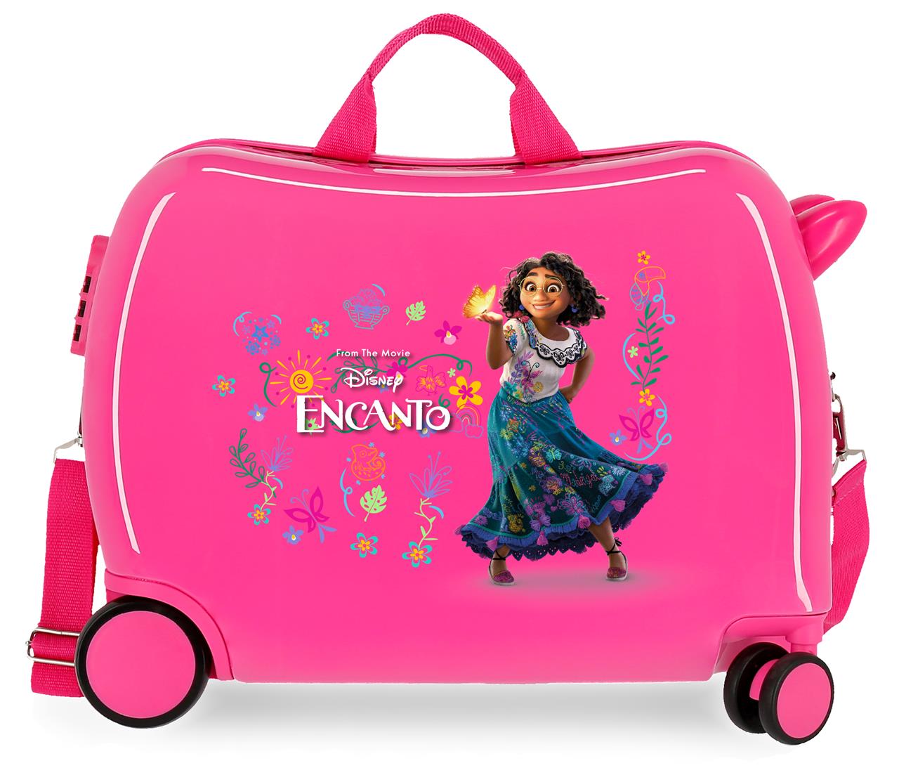 Levně Disney Dětský kufřík na kolečkách - odražedlo - Encanto - 34L