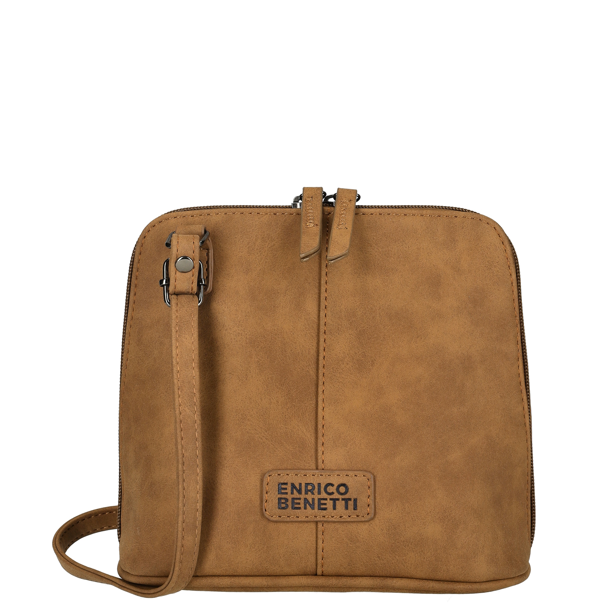 Levně Enrico Benetti Kensi crossbody taška z PU kůže - camel